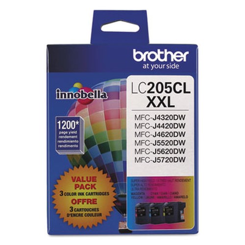 Brother Genuine Innobella LC2053PKS Super High Yield Ink Cartridges - Inkjet - Super High Yield - 1200 Pages Cyan, 1200 Pages Ma