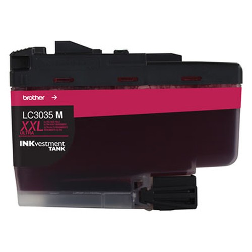 Brother Genuine LC3035M Single Pack Ultra High-yield Magenta INKvestment Tank Ink Cartridge - Inkjet - Ultra High Yield - 5000 P