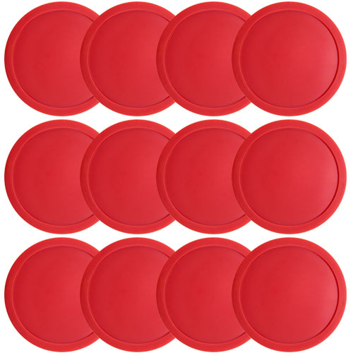 One Dozen Air Hockey Pucks - 3 1/4" in Diameter