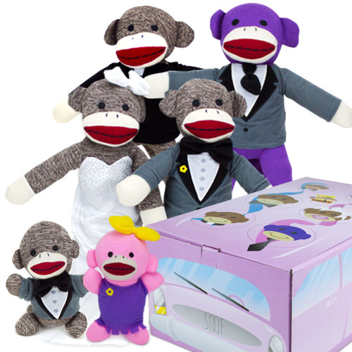 The Sock Monkey Family Limo