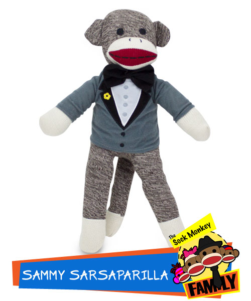 Sammy Sarsaparilla from The Sock Monkey Family