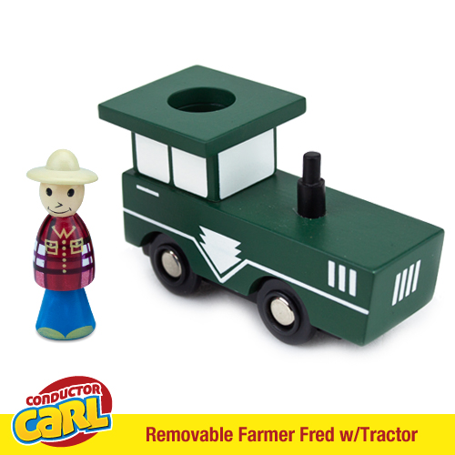 Farmer Fred Tractor with Removable Character
