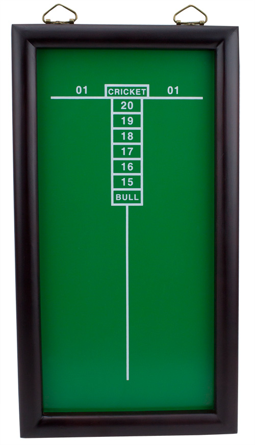 Green Cricketeer Dart Chalkboard 