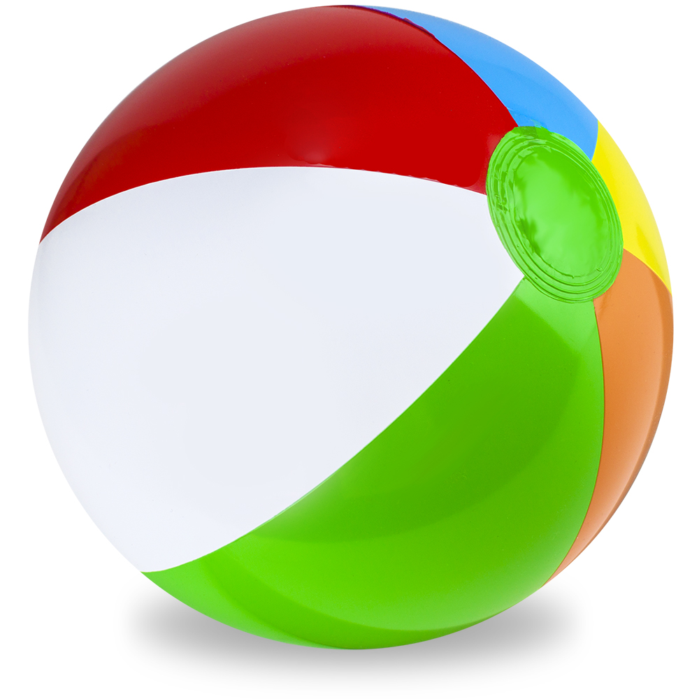 36" Six-Color Beach Ball