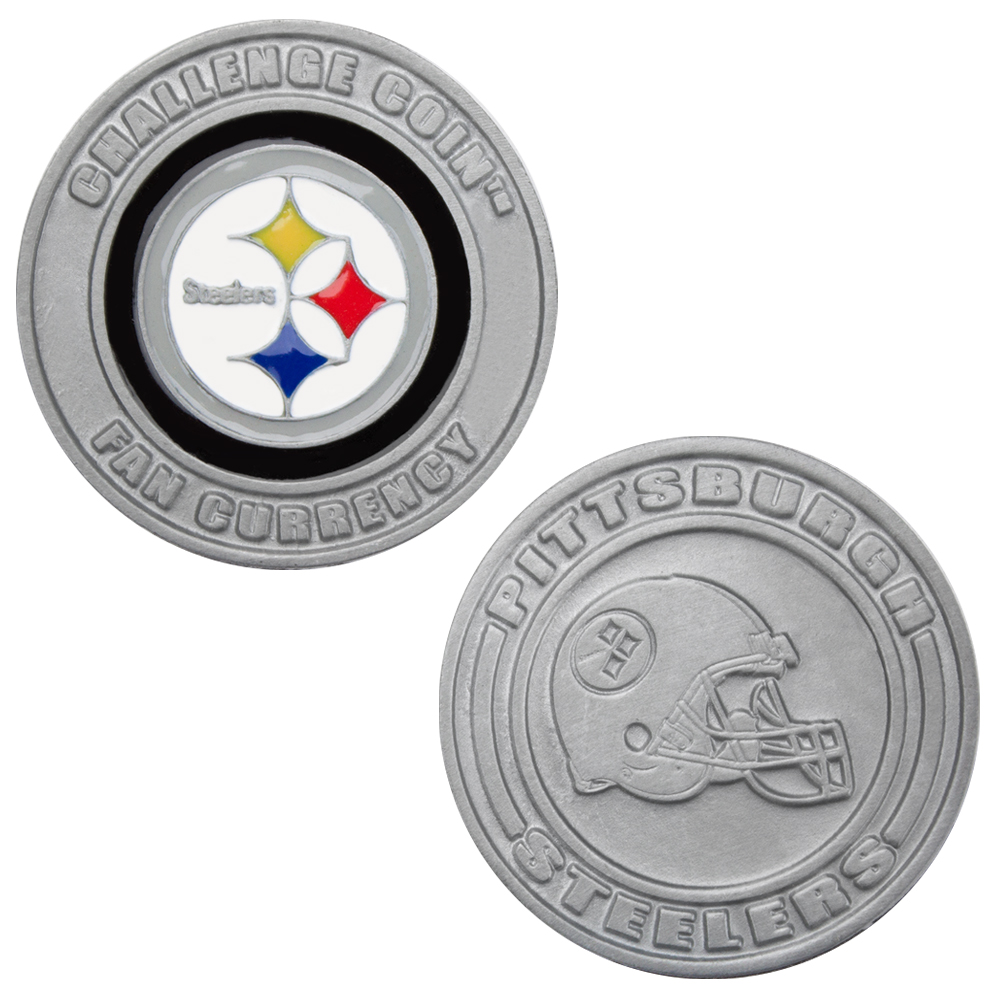 Challenge Coin Card Guard - Pittsburgh Steelers