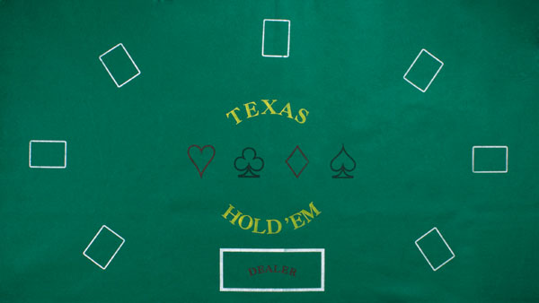 Texas Hold 'Em Felt Layout