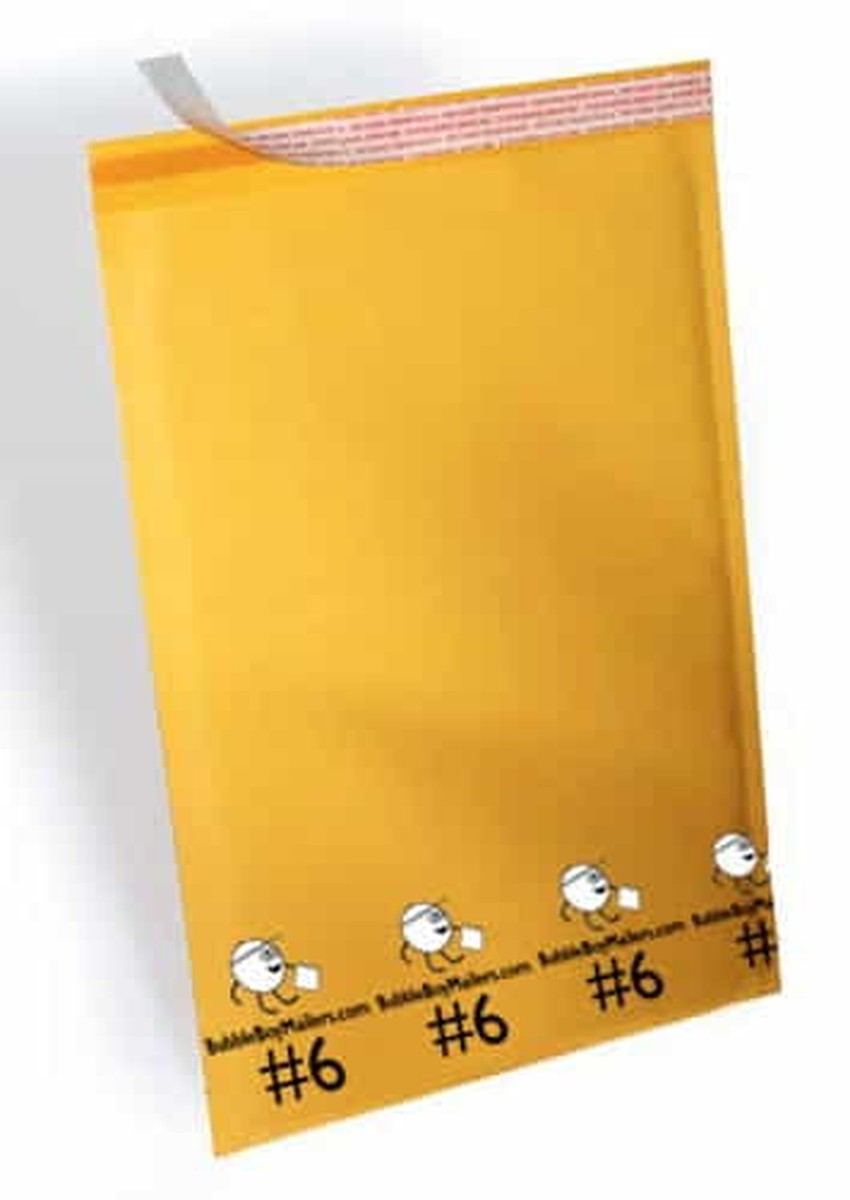 (50) No. 6 BubbleBoy 12.5" x 19" Self-Seal Bubble Mailers