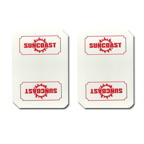 Single Deck Used in Casino Playing Cards - Sun Coast