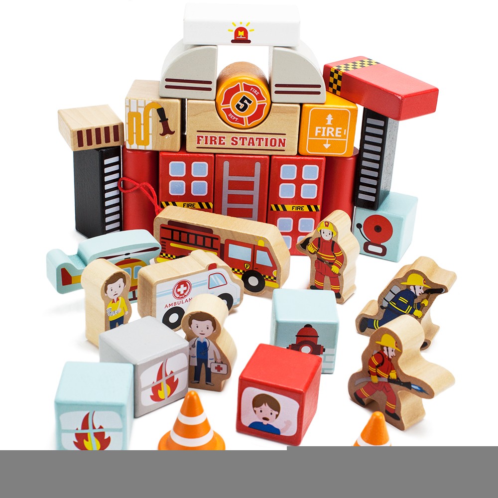 Elm Street Fire Station Playset