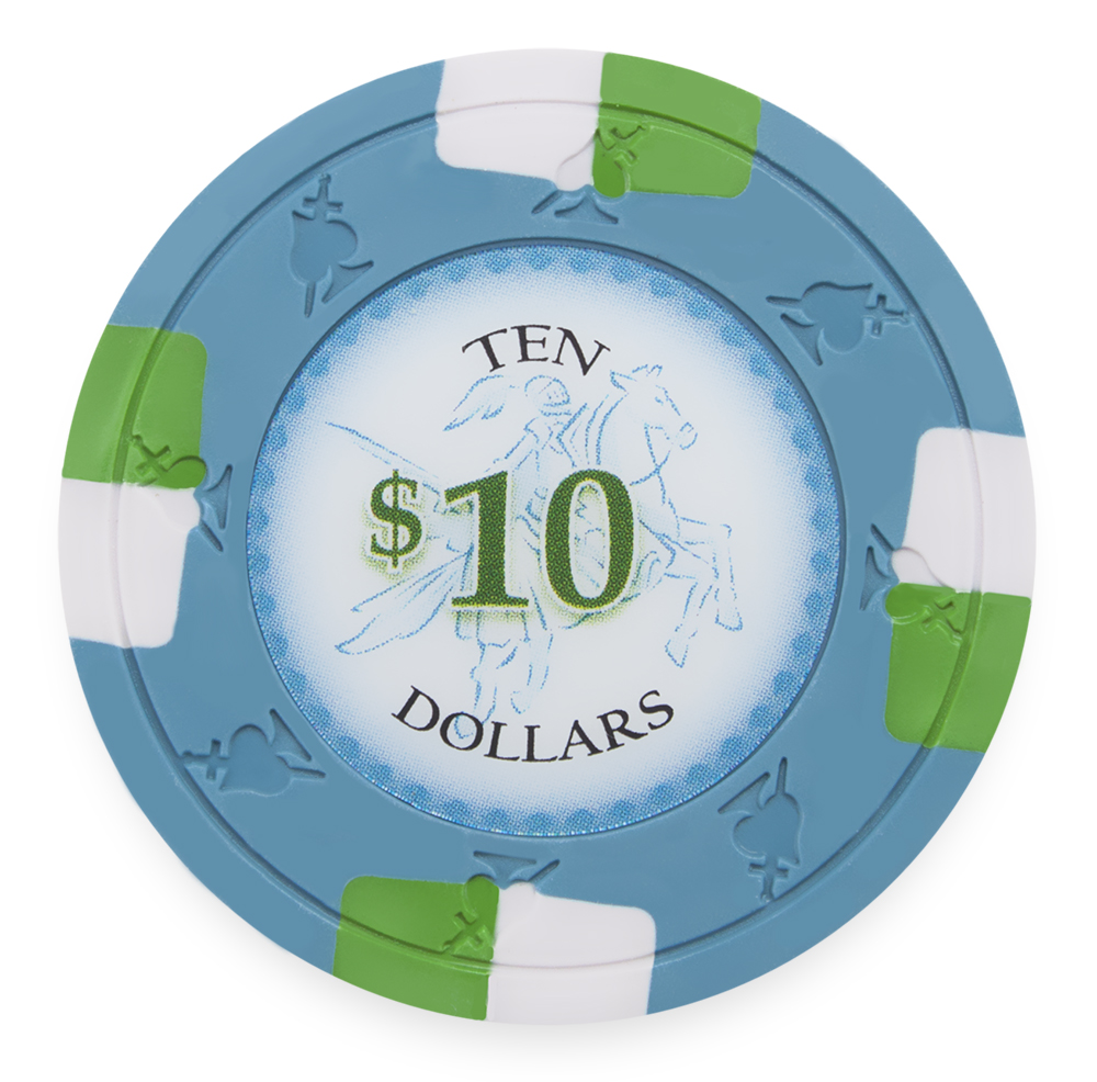 Poker Knights 13.5 Gram, $10