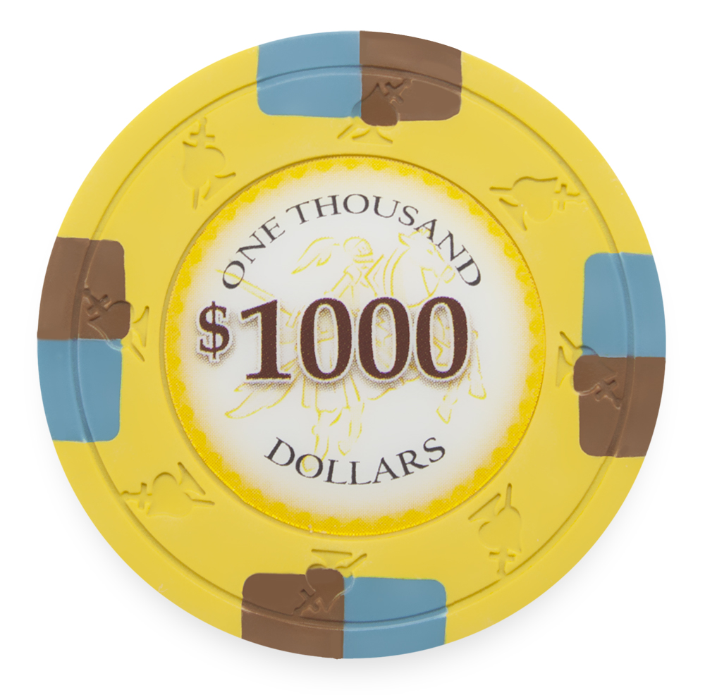 Poker Knights 13.5 Gram, $1,000