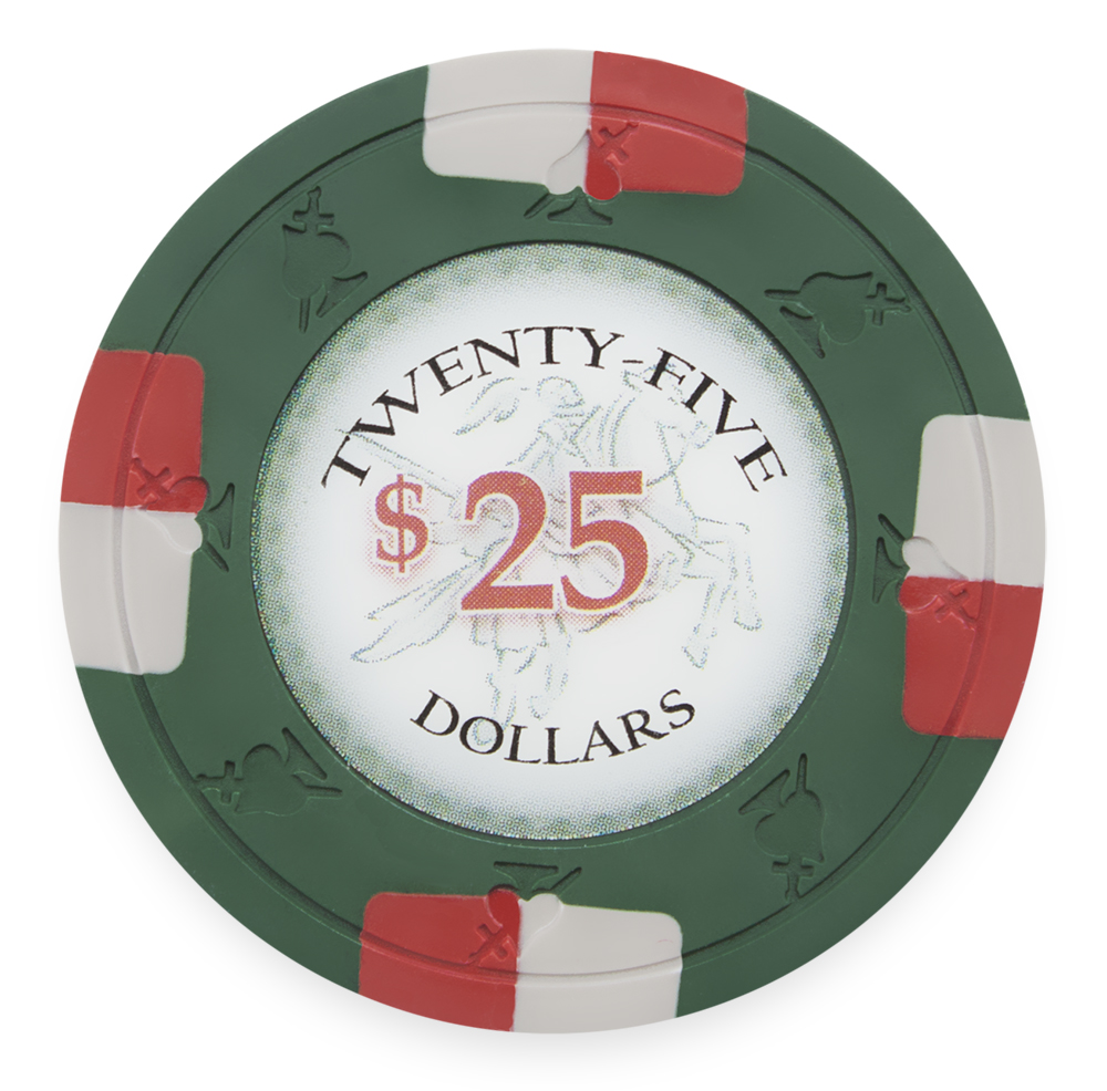 Poker Knights 13.5 Gram, $25