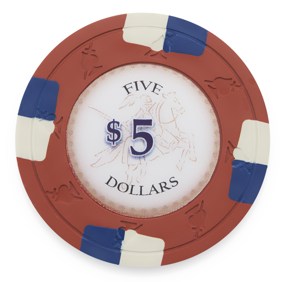 Poker Knights 13.5 Gram, $5