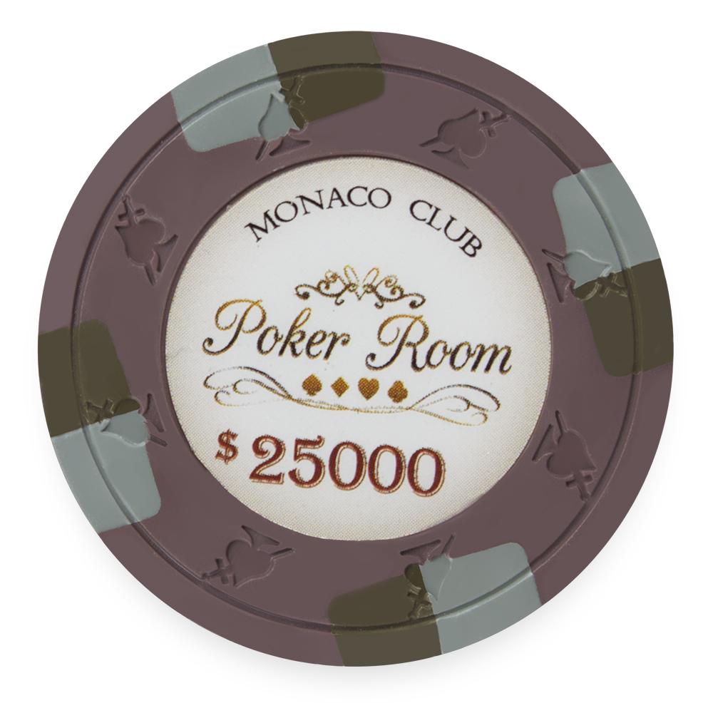 Monaco Club 13.5 Gram, $25,000, Roll of 25