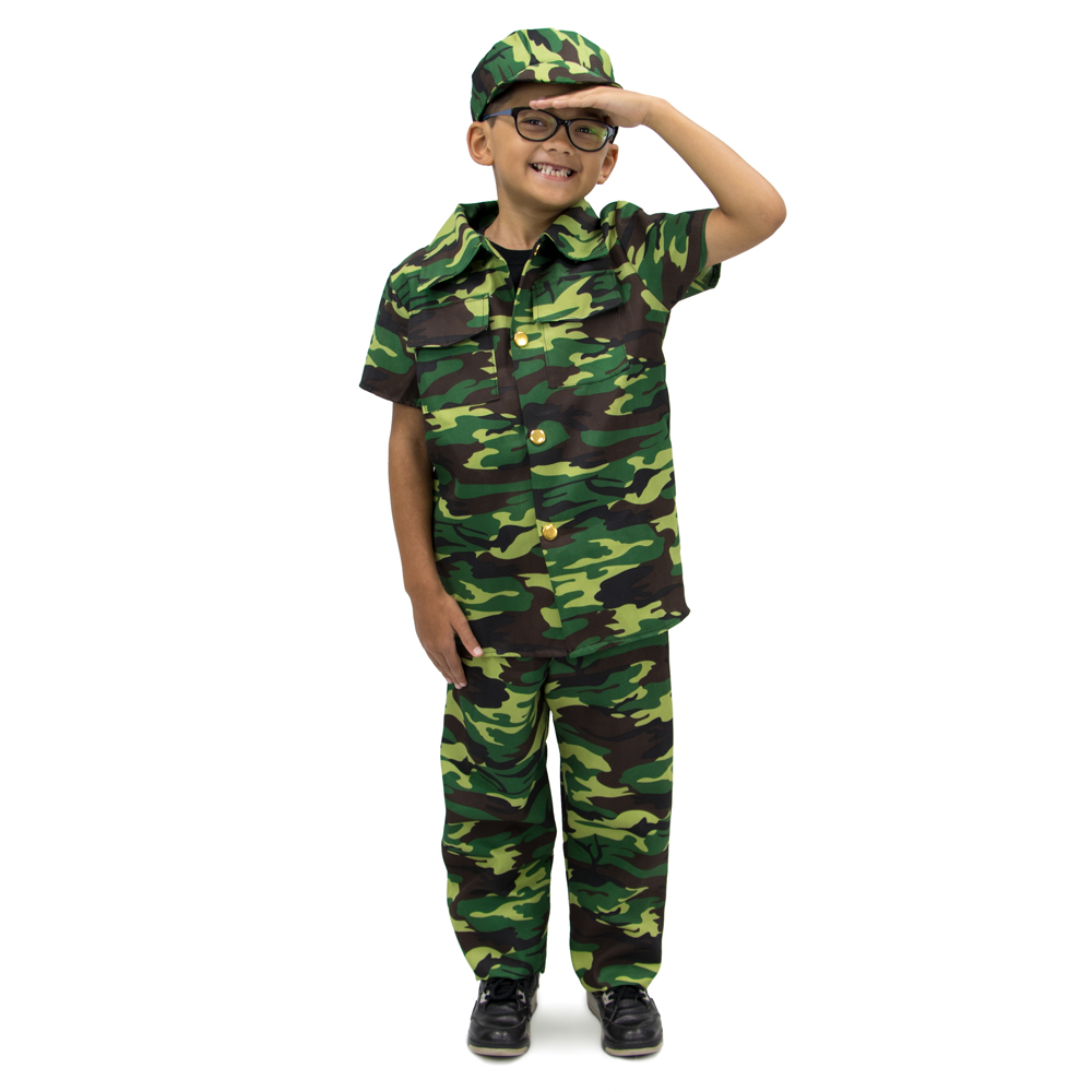 Courageous Commando Children's Costume, 10-12