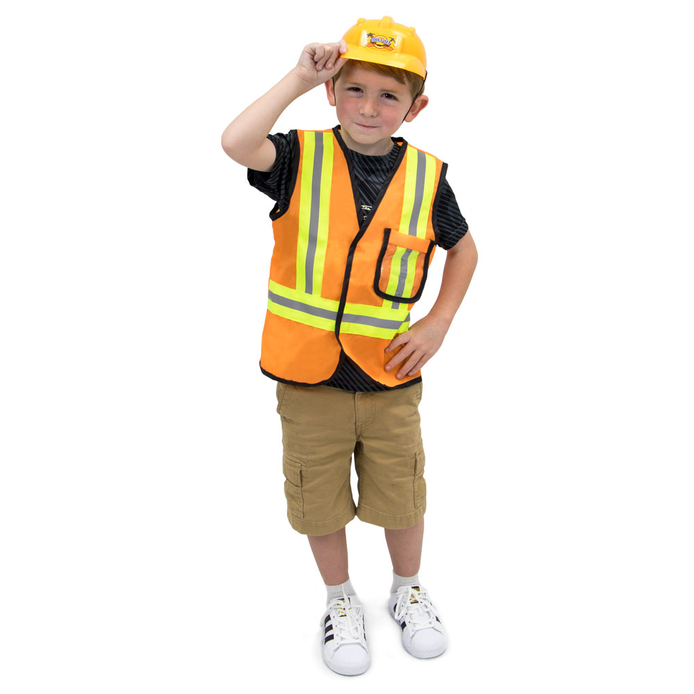 Construction Worker Children's Costume, 10-12