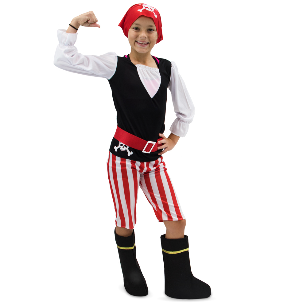 Pretty Pirate Children's Costume, 5-6