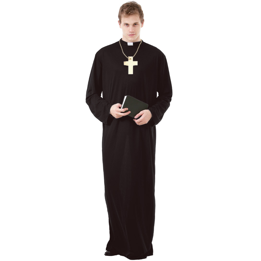 Prayerful Priest Adult Costume, M