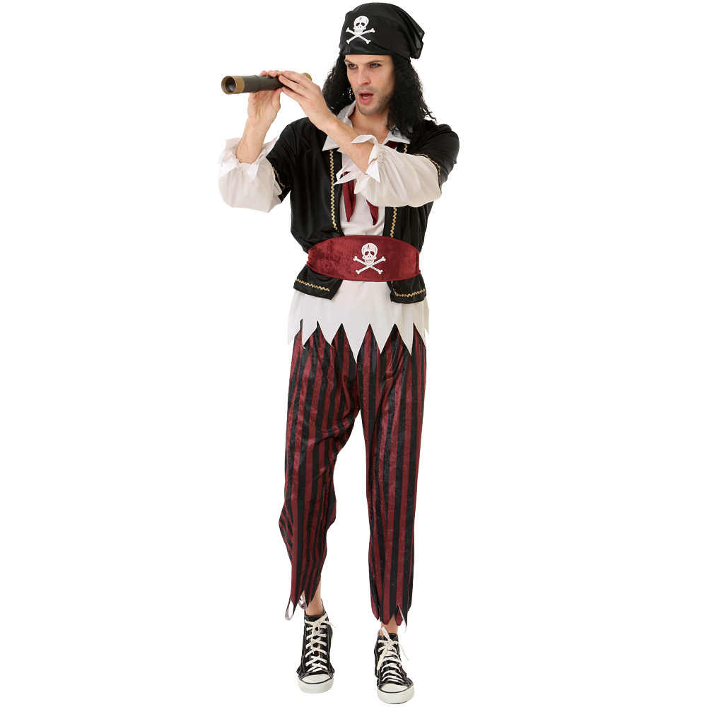 Pillaging Pirate Adult Costume, XL