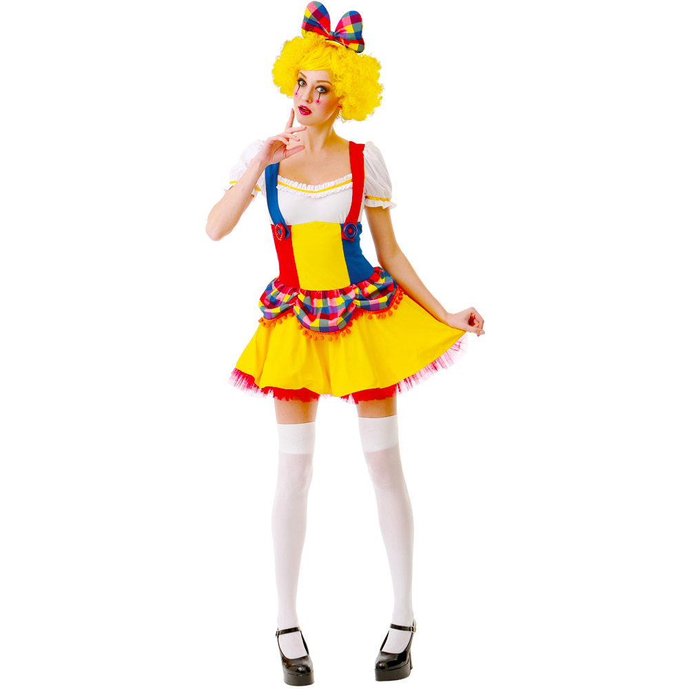 Cutie Clown Adult Costume, S