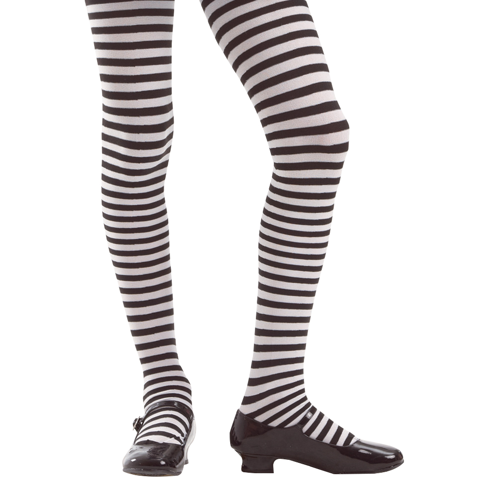 Striped Costume Tights, L
