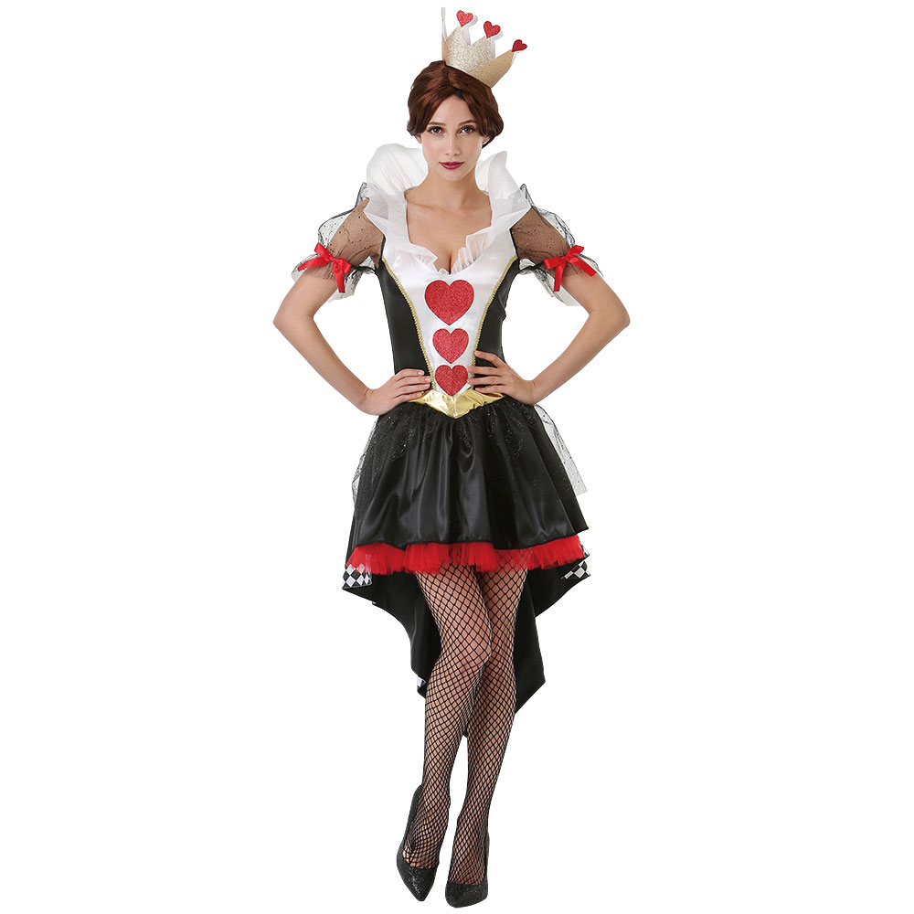 Queen of Hearts Costume, S