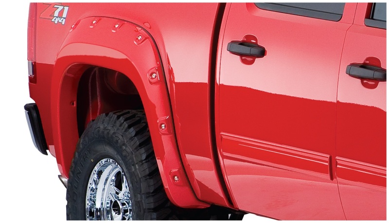 07-14 SIERRA HD SB/LB BOSS POCKET STYLE FENDER FLARES - REAR PAIR ONLY