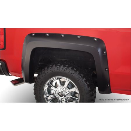 14-16 SILVERADO 1500/15-16 2500/3500 POCKET STYLE FENDER FLARE (REAR PAIR)