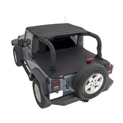 07-C WRANGLER JK 2-DOOR TRAIL ARMOR TWILL FLAT BACK SOFT TOP