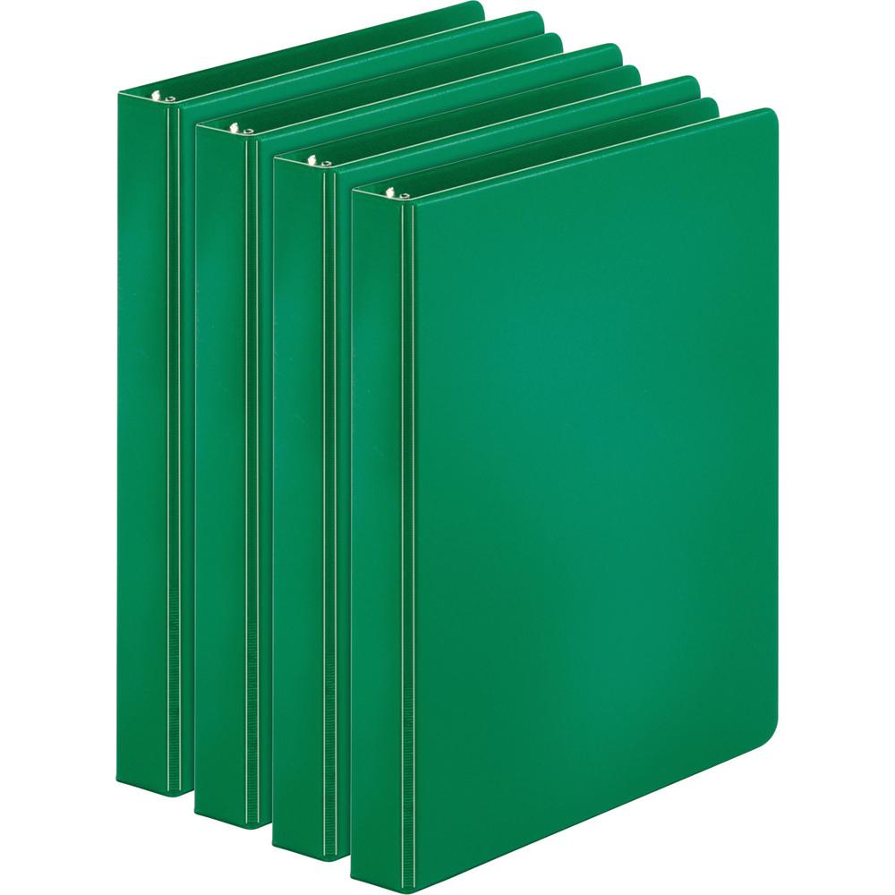 Business Source Basic Round Ring Binders - 1" Binder Capacity - Letter - 8 1/2" x 11" Sheet Size - 225 Sheet Capacity - 3 x Roun