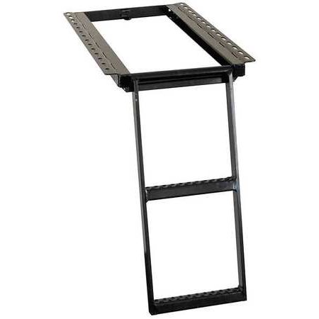 TRUCK STEP,RETRACTABLE LADDER,2-RUNG