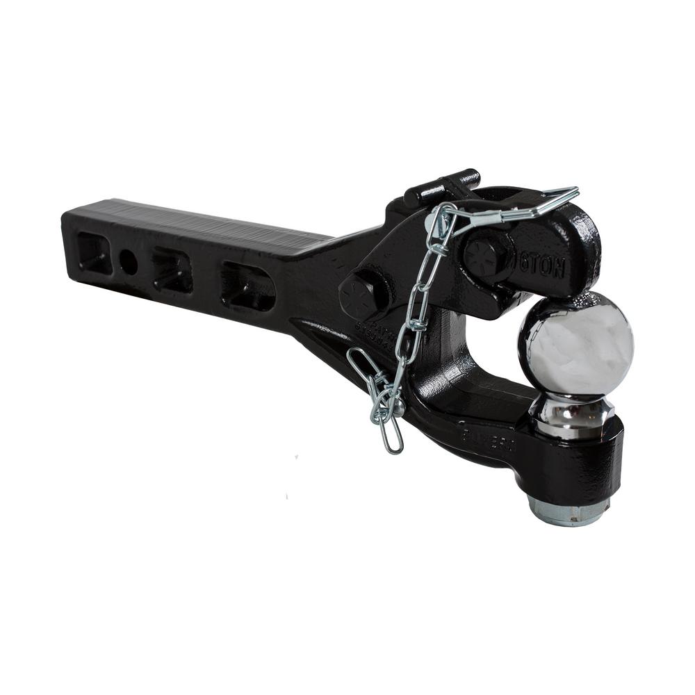 6TON REC MOUNT PINTLE W/2INBALL