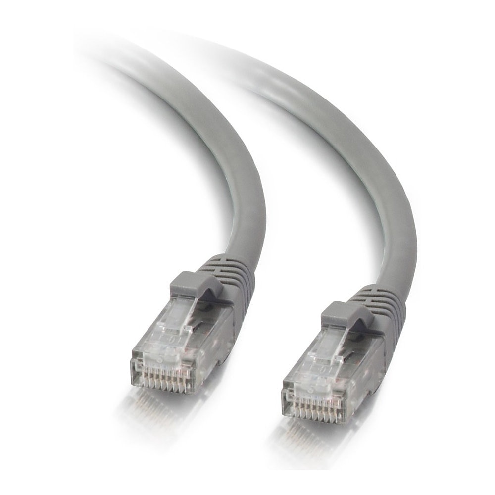 10' Cat5E Sngles Cable Grey