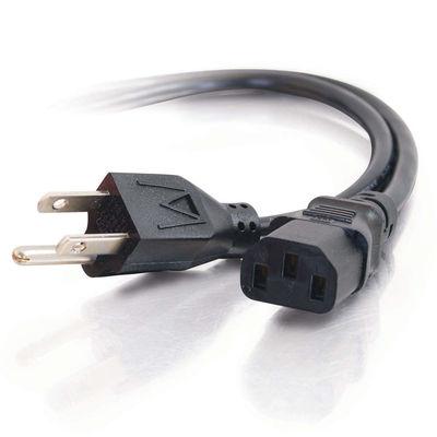 2' NEMA 5 15 to IEC320C13 Cord