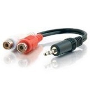 Value3.5mm to 2 RCA Y Cable