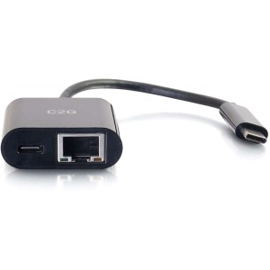 USB C Ethernet Adptr Black