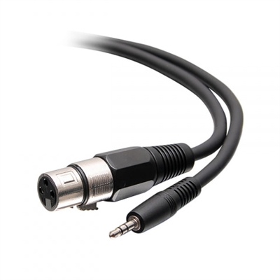 M TRS 3.5mm to F XLR Cable 3ft