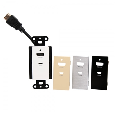 C2G HDMI Inline Ext Wall Plate