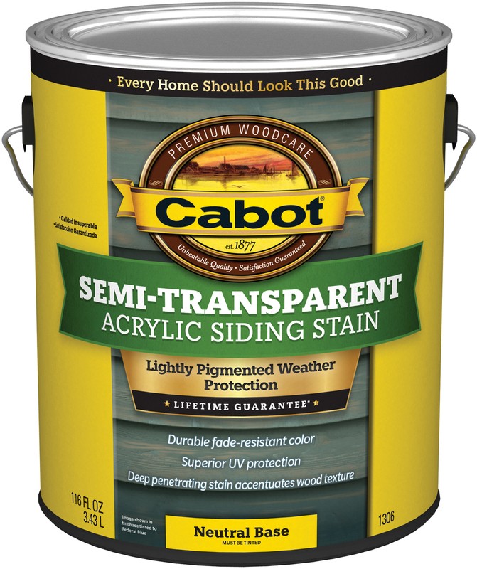 01-1306 1 Gallon Water-Based Stain