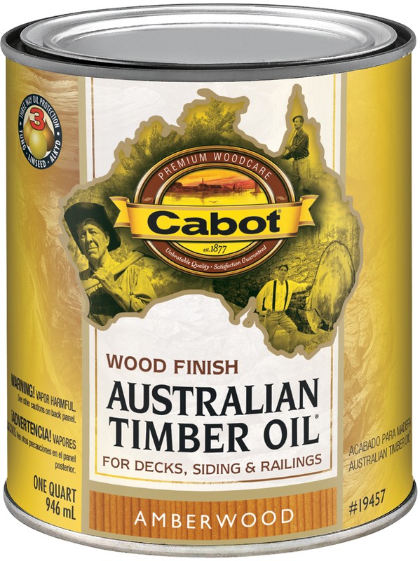 04-9457 Quart Amber Australian Timber Oil