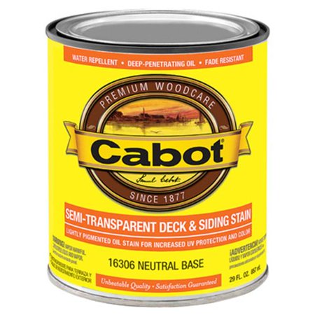 04-6306 Quart Semi-Transparent Stain