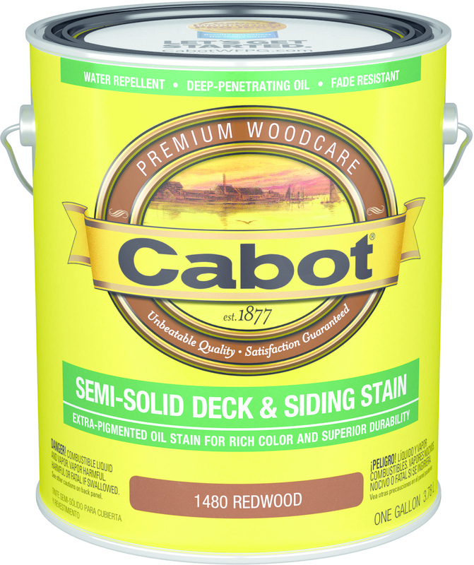 140-1480 1 Gallon Redwood Deck Stain