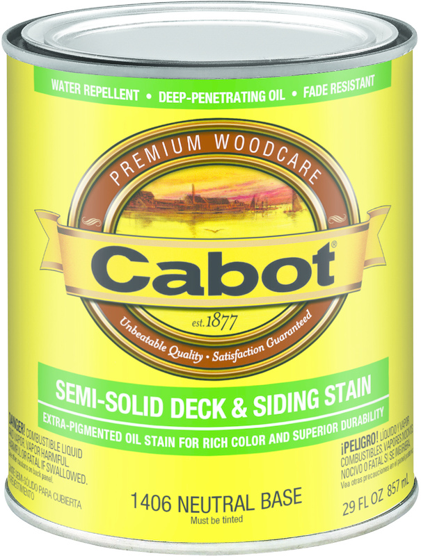 04-1406 Quart Oil Base Deck Stain