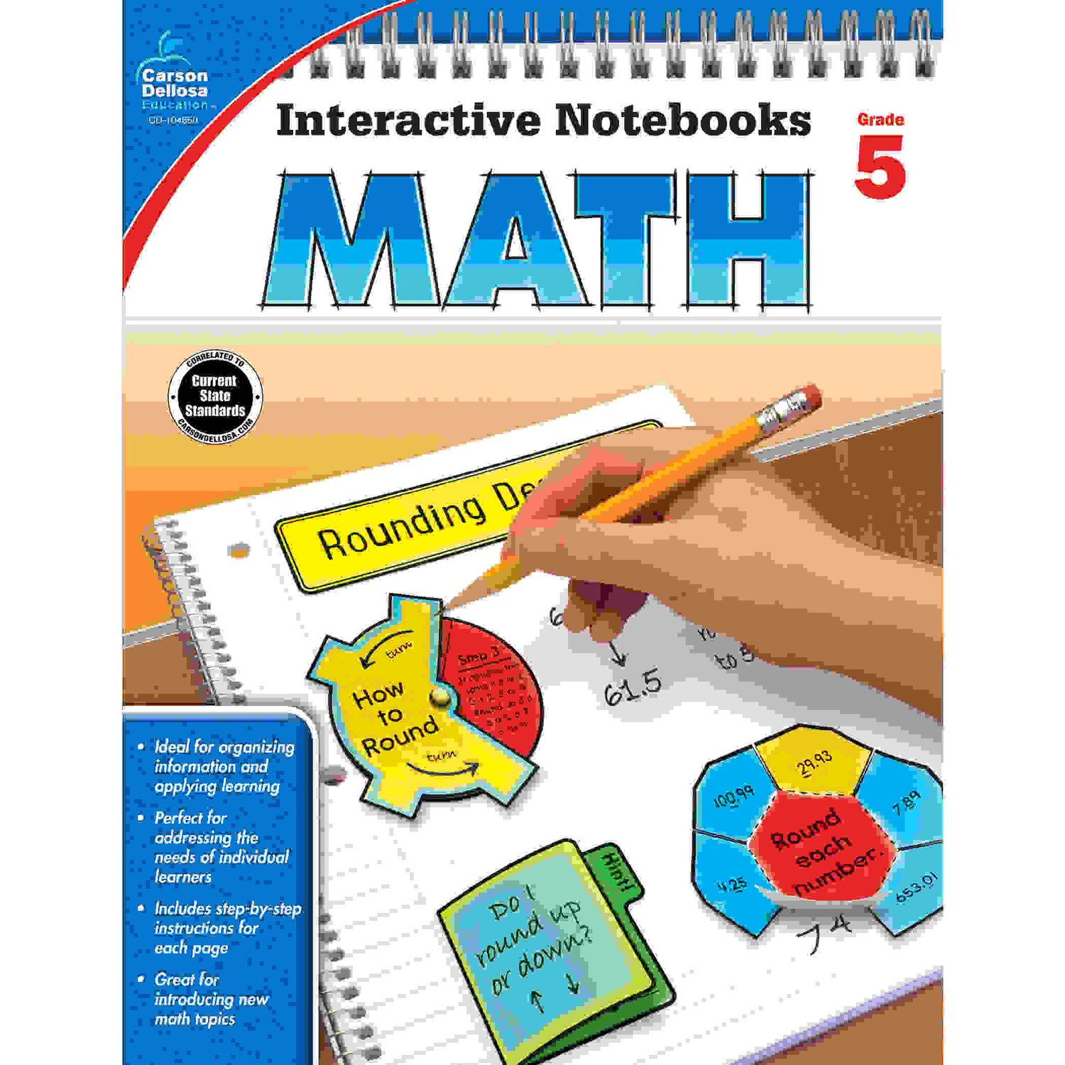 Interactive Notebooks: Math Resource Book, Grade 5
