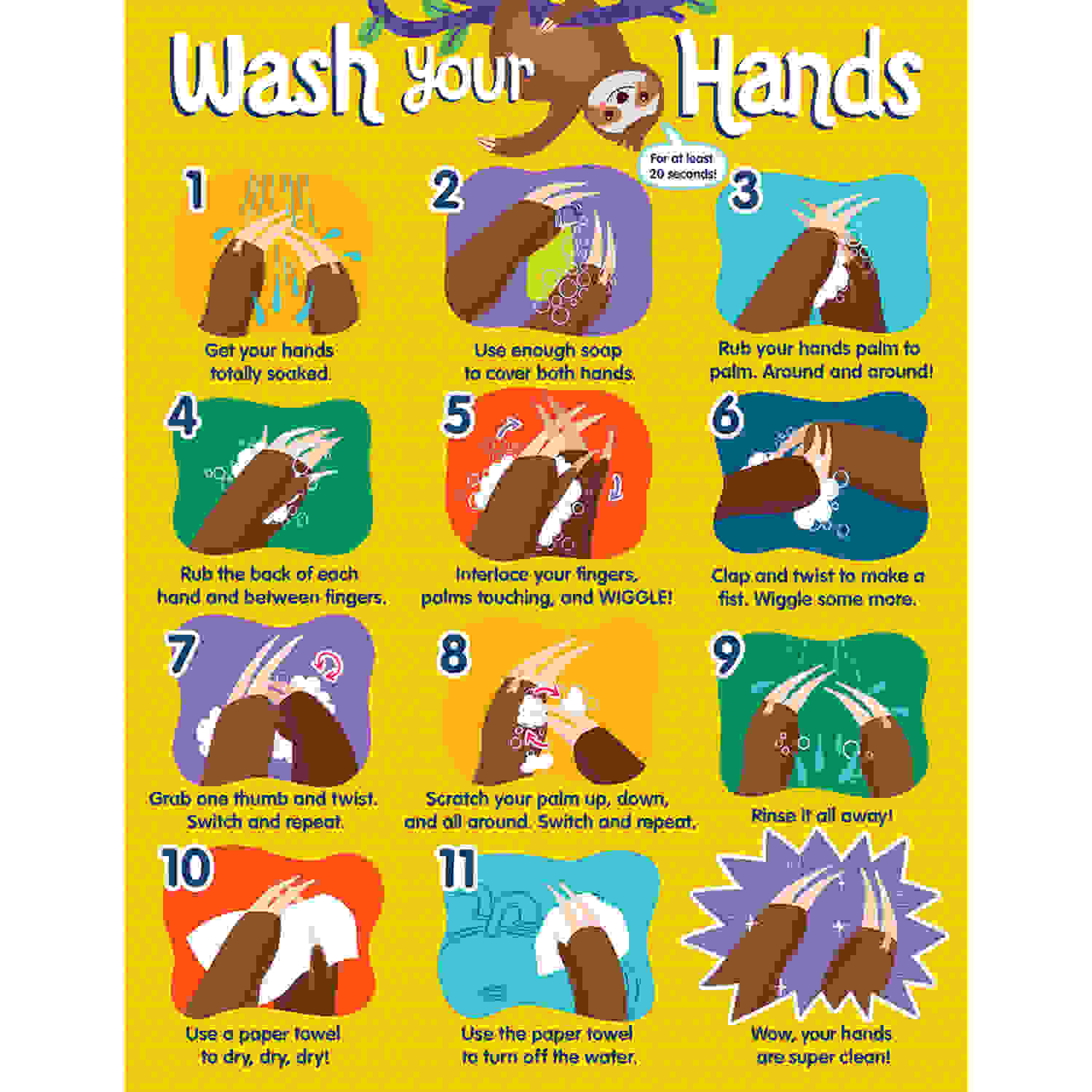 One World Handwashing Chart
