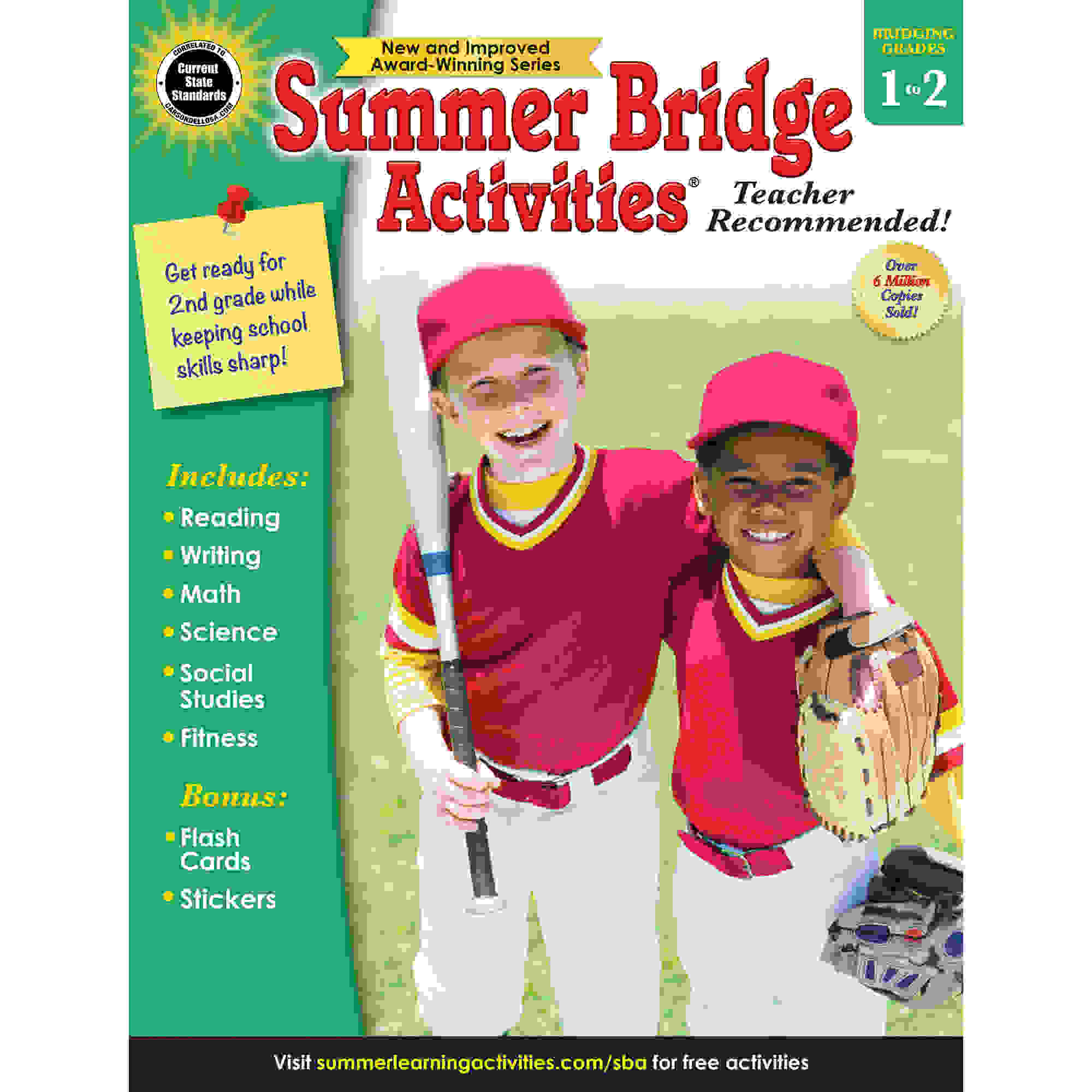 Summer Bridge Activities Workbook, Grade 1-2, Paperback