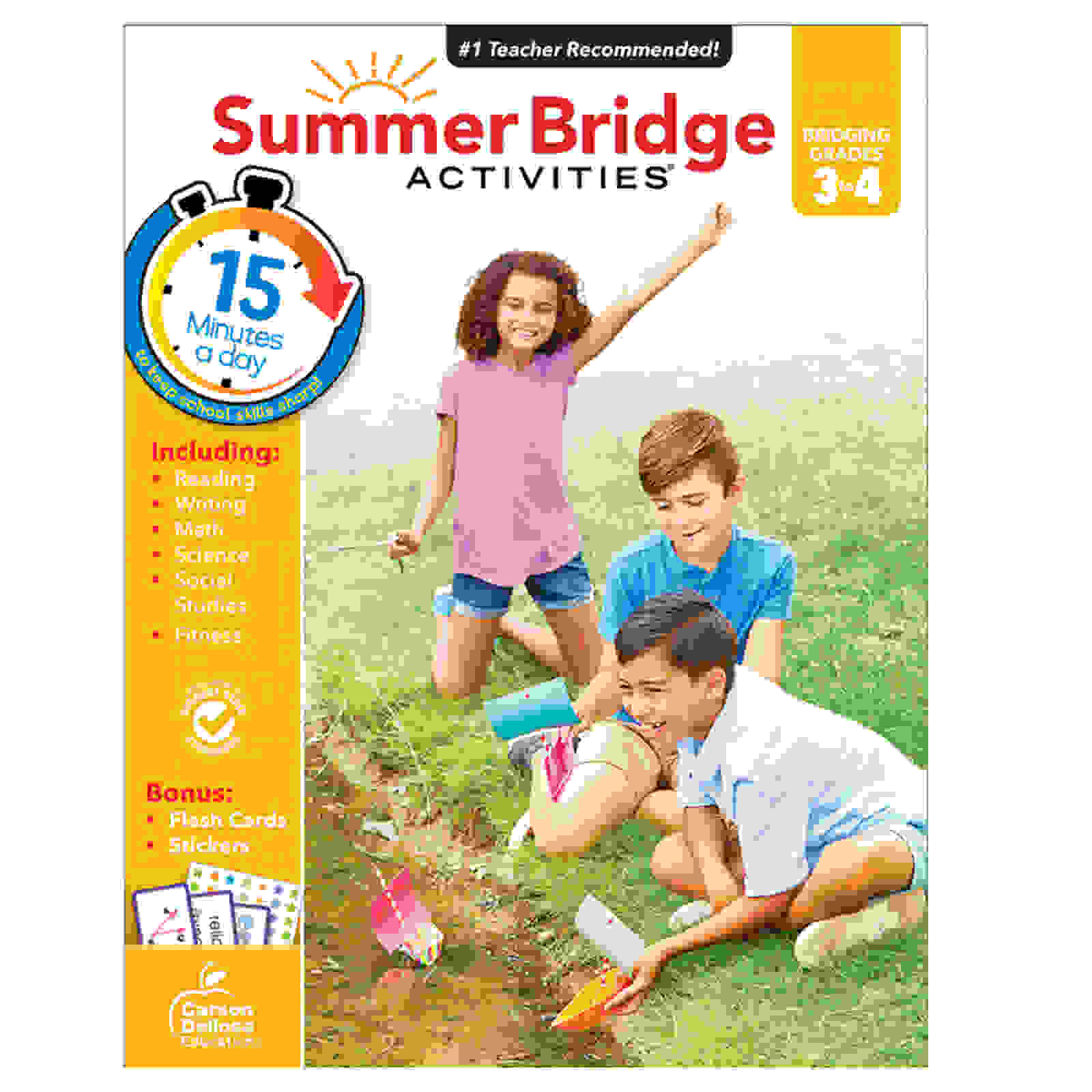 Summer Bridge Activities Workbook, Grade 3-4, Paperback