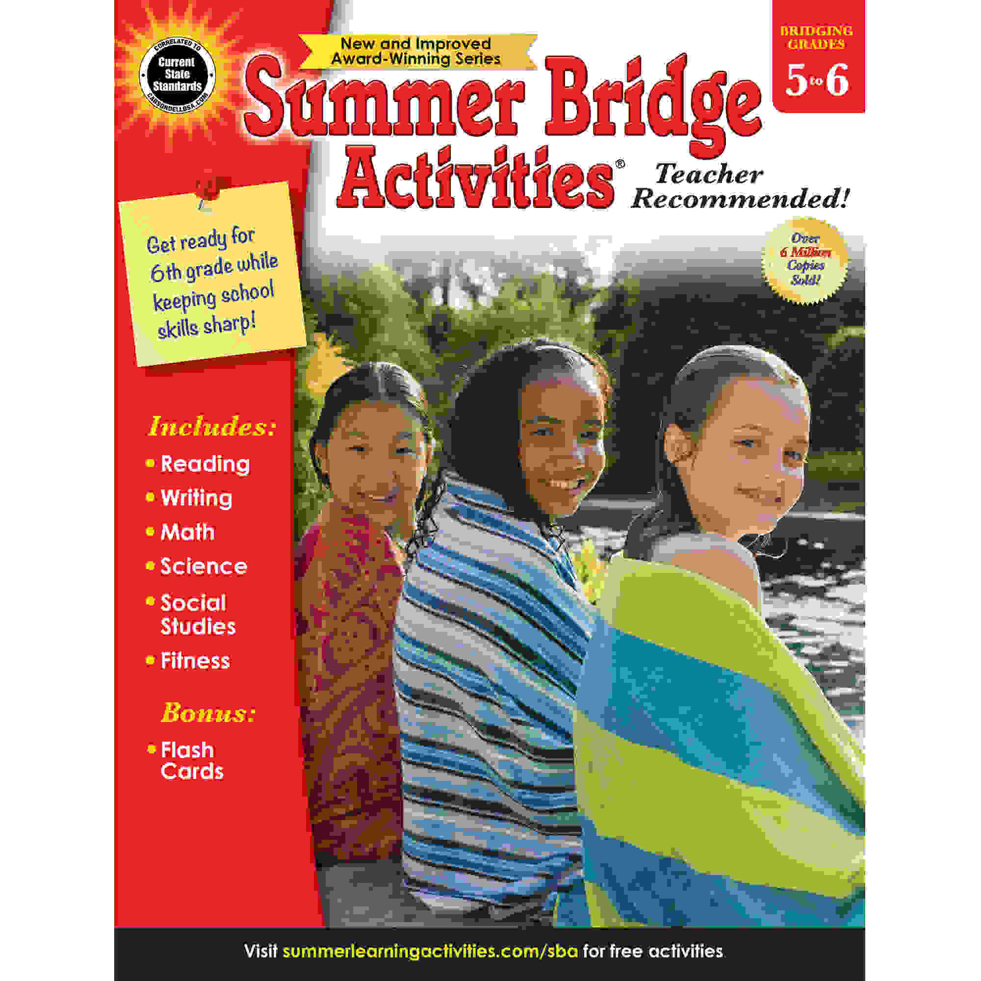 Summer Bridge Activities Workbook, Grade 5-6, Paperback