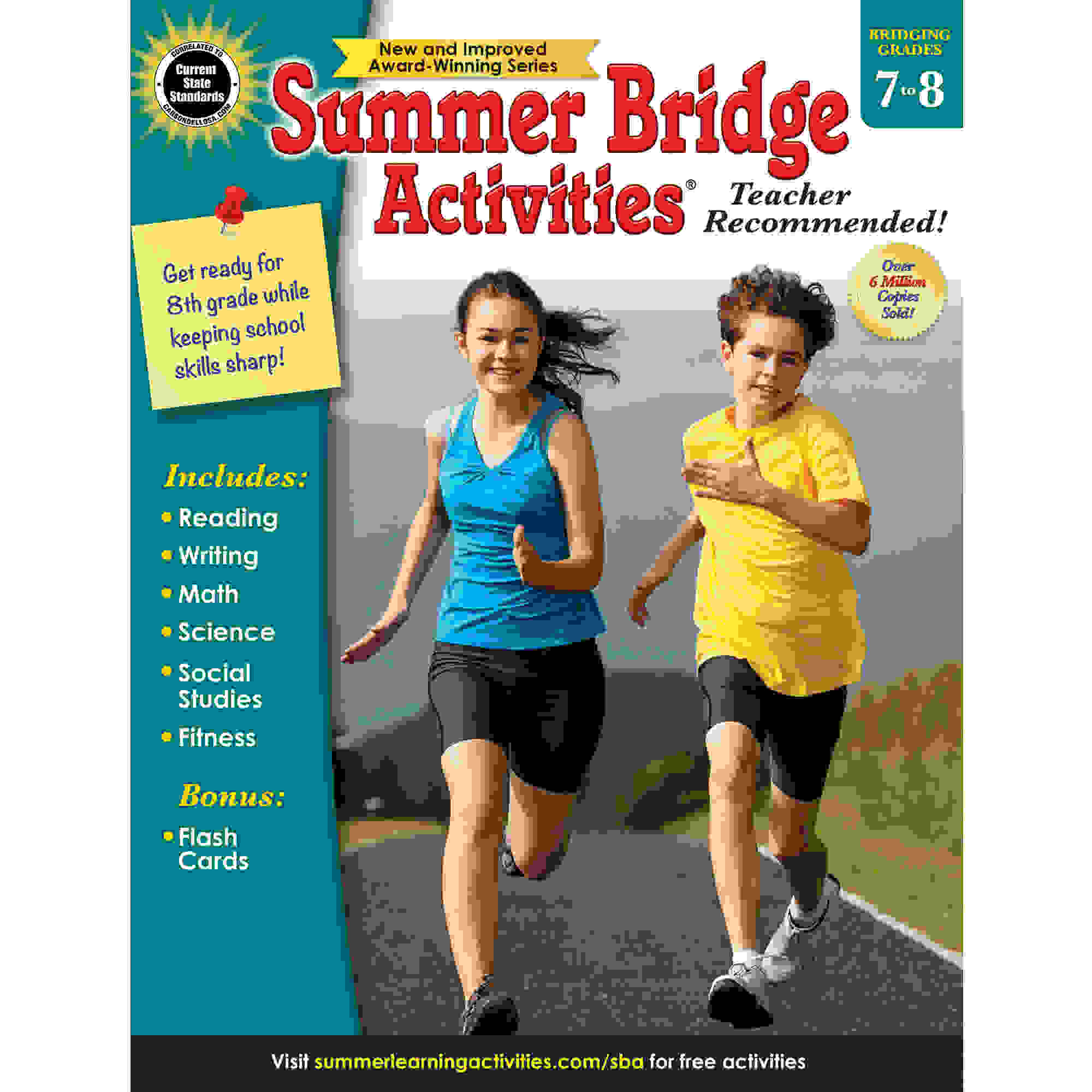 Summer Bridge Activities Workbook, Grade 7-8, Paperback