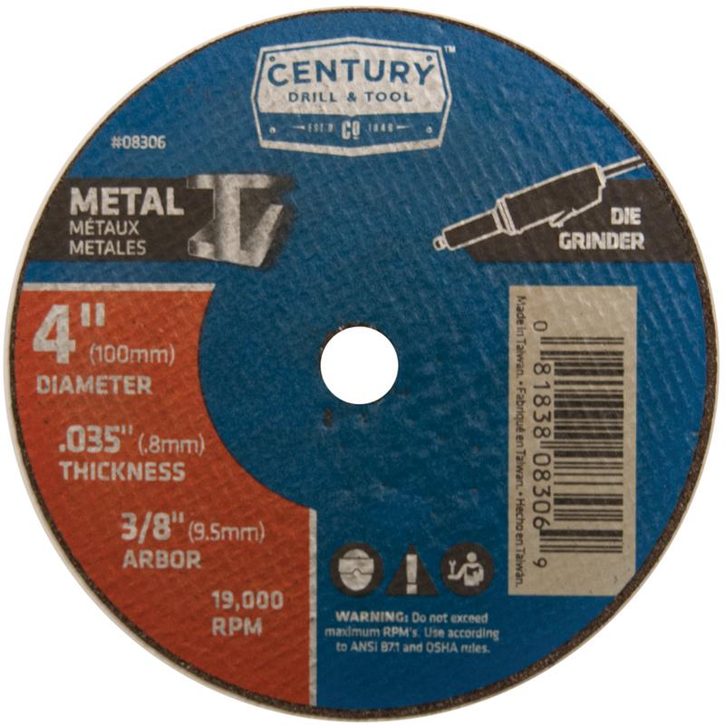 08306 4X.035 Metal Cutoff Wheel